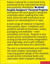 No Brief: Graphic Designers' Personal Projects (Pro Graphics)