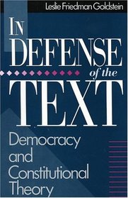 In Defense of the Text