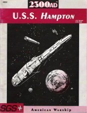 U.S.S. Hampton: American Warship - 25mm deck plans (2300AD RPG)