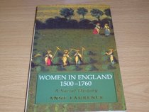 Women in England : 1500-1760 - A Social History