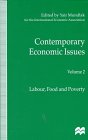 Contemporary Economic Issues: Proceedings of the Eleventh World Congress of the International Economic Association, Tunis : Labour, Food and Poverty (Iea Conference Volume)