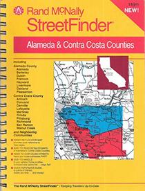 Streetfinder: Alameda & Contra Costa Counties (Rand Mcnally Streetfinder)