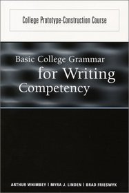 Basic College Grammar for Writing Competency