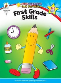 First Grade Skills (Home Workbooks: Gold Star Edition)