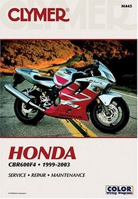 Honda Cbr600F4, 1999-2003 (Clymer Motorcycle Repair)