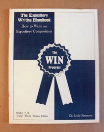 The expository writing handbook: How to write an expository composition (WIN-writing in narrative)