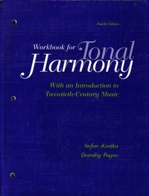 Workbook for Tonal Harmony