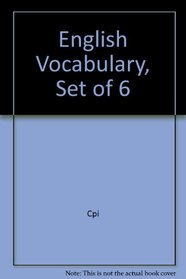 English Vocabulary, Set of 6