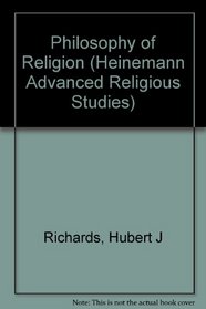 Philosophy of religion (Heinemann advanced religious studies)