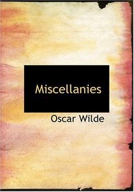 Miscellanies (Large Print Edition)