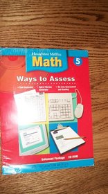 Ways to Assess Grade 5 (Houghton Mifflin Math)
