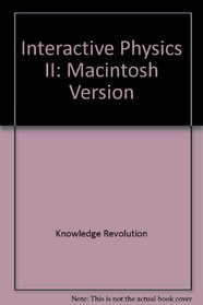 Interactive Physics: Macintosh Version/Book and 2 Discs