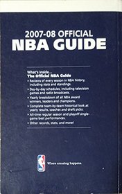 Official NBA Guide 2007-08