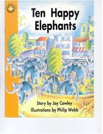 Ten Happy Elephants
