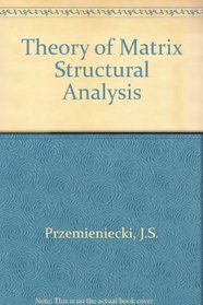 Theory of Matrix Structural Analysis     (1968)