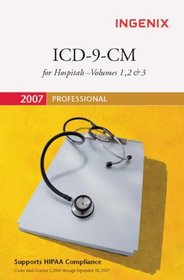 ICD-9-CM 2007 for Hospitals: Professional (ICD-9-CM Professional for Hospitals (Compact))
