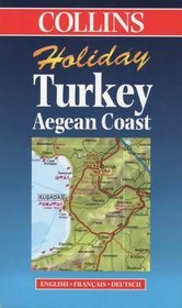 Holiday Map Turkey Aegean Coast (Collins Holiday Maps)