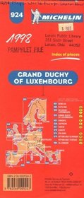 Grand-Duche De Luxembourg (Michelin Maps)