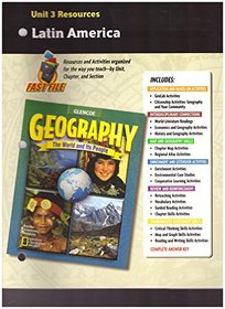 Unit 3 Resources Latin America (Glencoe Geography The World and Its People)