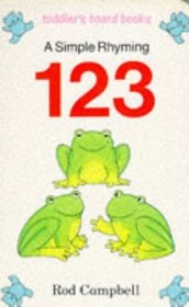 Simple Rhyming 123 (Toddler's Board Books)