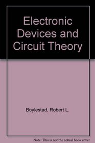 Electronic Devices and Circuit Theory