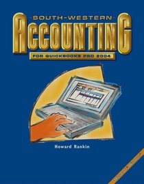 South-Western Accounting for QuickBooks? Pro 2004
