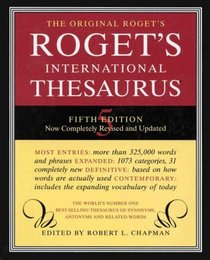 Roget's International Thesaurus (Roget's International Thesaurus Indexed Edition)