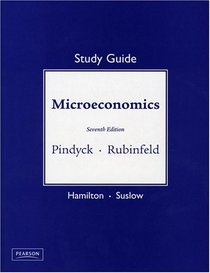 Study Guide - Microeconomics for Microeconomics