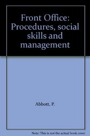 Front Office: Procedures, social skills and management