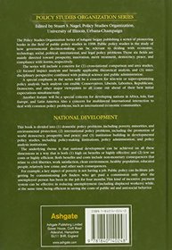 National Development (Policy Studies Organization Series)