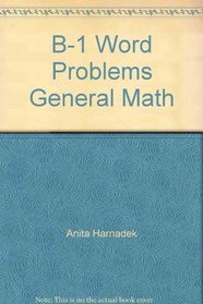 B-1 Word Problems General Math