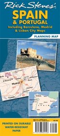 Rick Steves' Spain and Portugal Map: Including Barcelona, Madrid and Lisbon (Rick Steves)