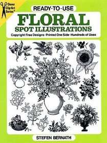 Ready-to-Use Floral Spot Illustrations (Clip Art)