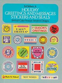 Holiday Greetings and Messages Stickers and Seals