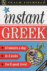 Instant Greek (Teach Yourself)