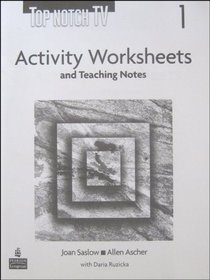 Top Notch TV 1 Activity Worksheets and Teaching Notes (Top Notch)