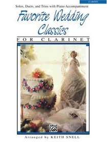 Favorite Wedding Classics: Clarinet