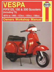 Vespa P & PX Scooters '78'88 (Haynes Motorcycle Repair Manuals)