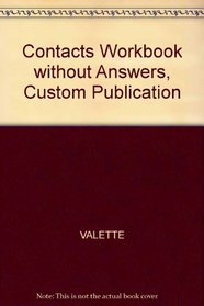 Contacts Workbook without Answers, Custom Publication