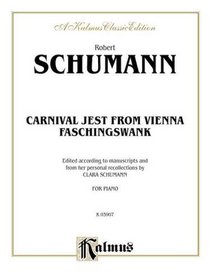 Schumann / Fascingsschwank (Kalmus Edition)