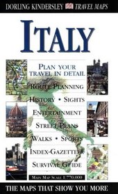 DK Eyewitness Travel Map: Italy (DK Eyewitness Travel Maps)