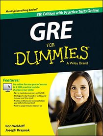 GRE For Dummies (with Free Online Practice Tests) (For Dummies (Career/Education))