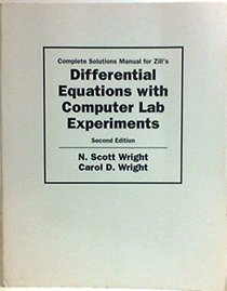 Differential Equations with Computer Lab Experiments