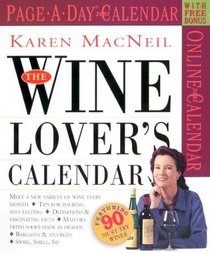 The Wine Lover's Page-A-Day Calendar 2005 (Page-A-Day Calendars)