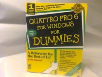 Quattro Pro 6 for Windows for Dummies