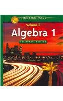 Algebra 1, California Edition