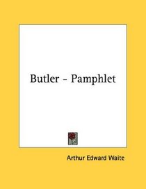 Butler - Pamphlet