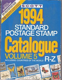 Scott 94 Stamp Catalog: Countries of the World R-Z
