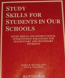 Study Skills for Students in Our Schools (01720)