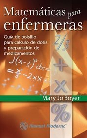 Matematica Para Enfermeras (Spanish Edition)